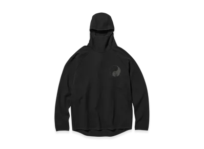 Goldwin x OUR LEGACY Workshop Waffle Hoodie "Jet Black"