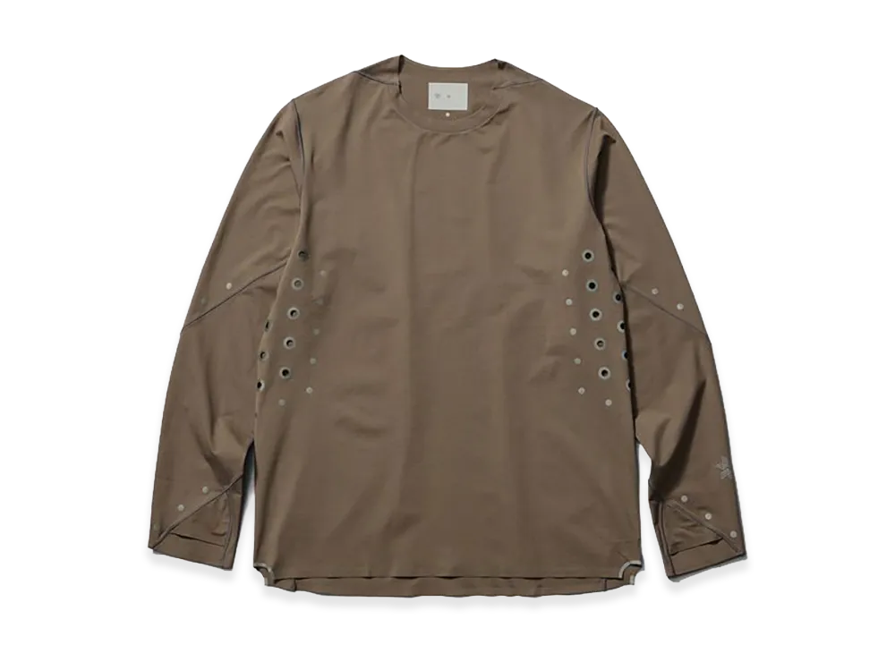 Goldwin 0 Advanced Gleam L/S T-Shirt "Iron"