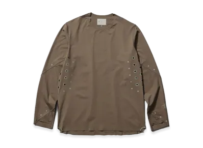 Goldwin 0 Advanced Gleam L/S T-Shirt "Iron"