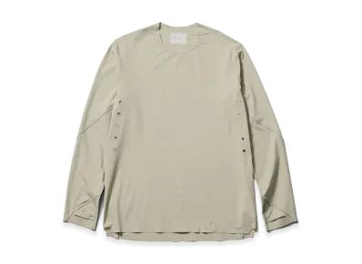 Goldwin 0 Advanced Gleam L/S T-Shirt "Grey Haze"