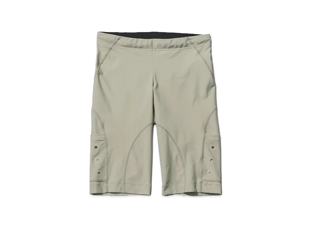 Goldwin 0 Compression Gleam Half Tights "Grey Haze"