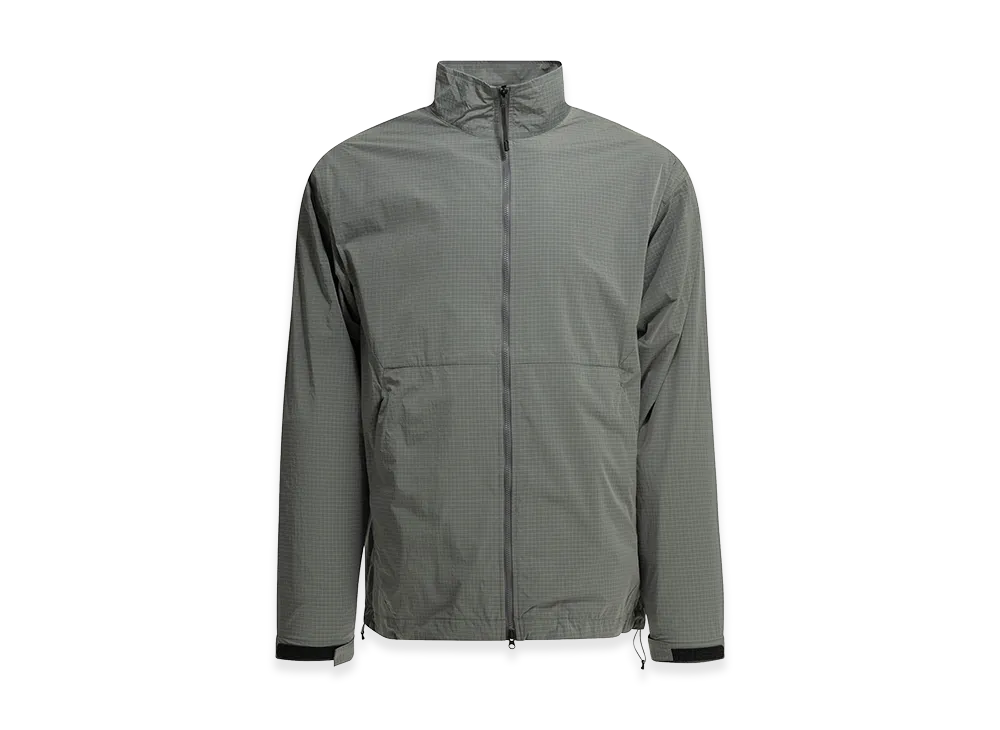 Goldwin Dope Dyed Rip-Stop Windbreaker Jacket "Gray"