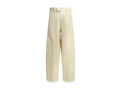 Goldwin 0 Helicoid Wide Leg Jeans "White"