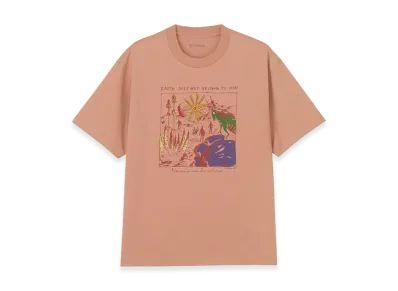 Goldwin x Cactus Store Bandana T-Shirt "Mystic Coral"
