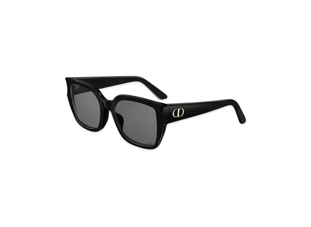 Dior DiorGlow S1F Square Sunglasses "Black"