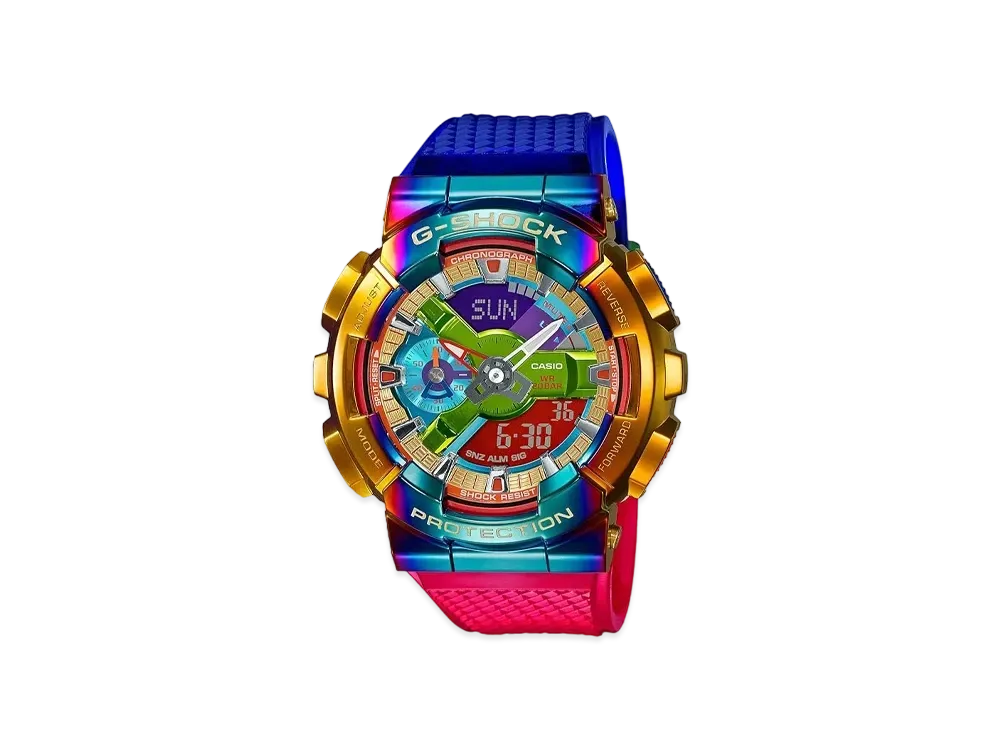 カシオ ジーショック アナログ デジタル GM-110RB-2AJF