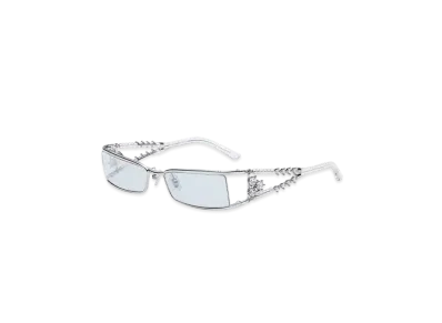 Gentle Monster Kiira 02BLM "Silver/Blue"