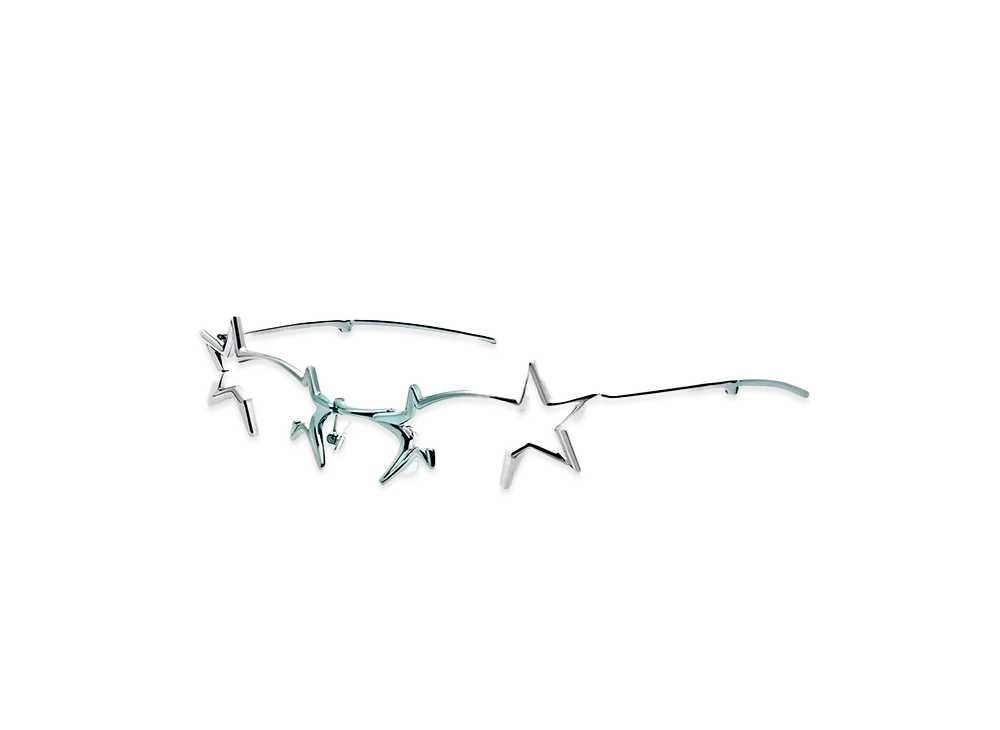 Gentle Monster Milky Way 02BL "Silver/Blue"