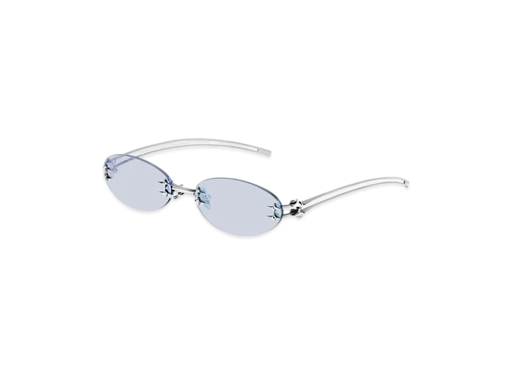 Gentle Monster Node 02 "Silver/Blue"