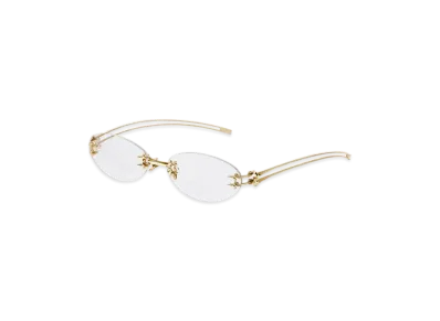 Gentle Monster Node 030 "Gold/Clear"