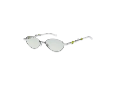 Gentle Monster Aden 02(GRM) "Silver/Green"