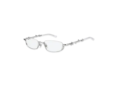 Gentle Monster Vert 02 "Silver/Clear"