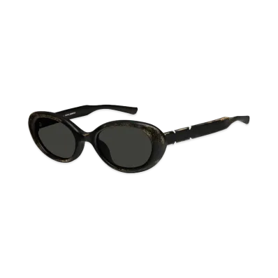 Gentle Monster x Maison Margiela MM317 Leather LBK2 "Black/Black"
