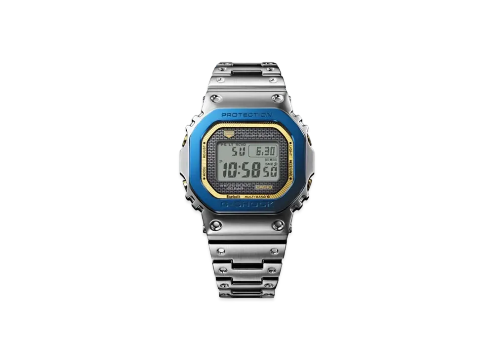 Casio Full Metal 5000 Series Casio Watch 50th Anniversary Model "Blue/Gold" GMW-B5000SS-2JR