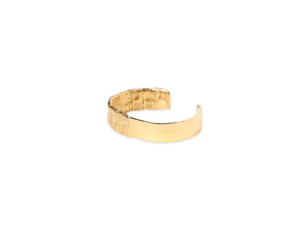Ground Y x Jujutsu Kaisen "Talisman" Golden Bangle "Gold"