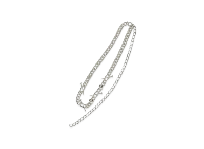 Ground Y x Jujutsu Kaisen Kugisaki's Nail Necklace "Silver"
