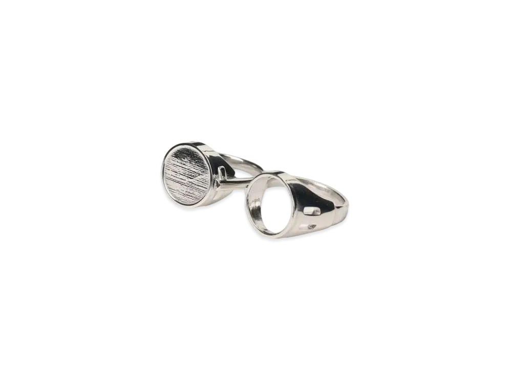 Ground Y x Jujutsu Kaisen Nanami's Glasses Ring Set "Silver"