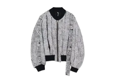 Ground Y x Jujutsu Kaisen "Talisman" Embroidery Blouson "White"