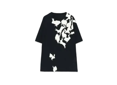 Ground Y x Jujutsu Kaisen "Rabbit Stampede" Move Print T-Shirt "Black"