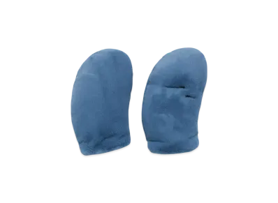 Marni Padded Faux Fur Mittens "Bluette"