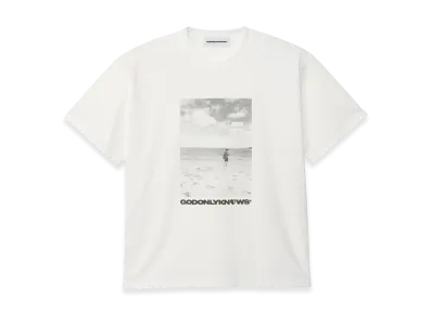 GOD ONLY KNOWS Photo Sea T-Shirt "White"