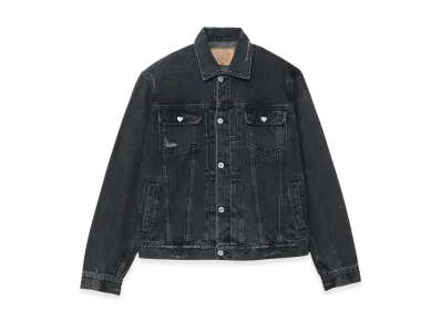 GOD ONLY KNOWS Denim Jacket "Black"