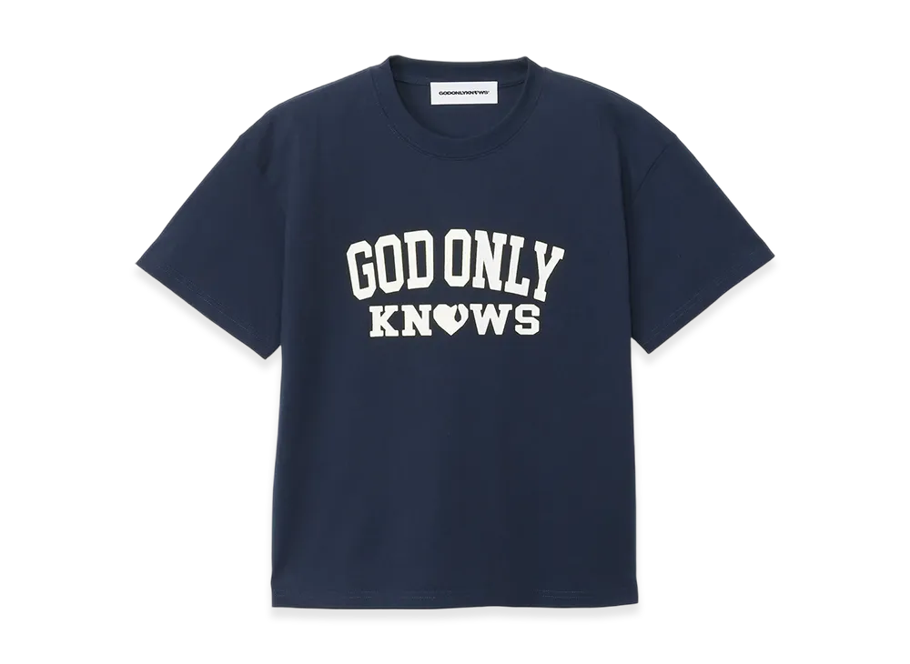 トップス GOD ONLY KNOWS x FRAGMENT T-Shirt BLACK 中古・古着通販】GOD ONLY KNOWS (ゴッドオンリーノウズ) FRAGMENT