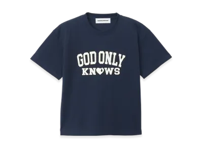 GOD ONLY KNOWS Back Logo Print T-Shirt GOD ONLY KNOWS Back Logo Print T-Shirt