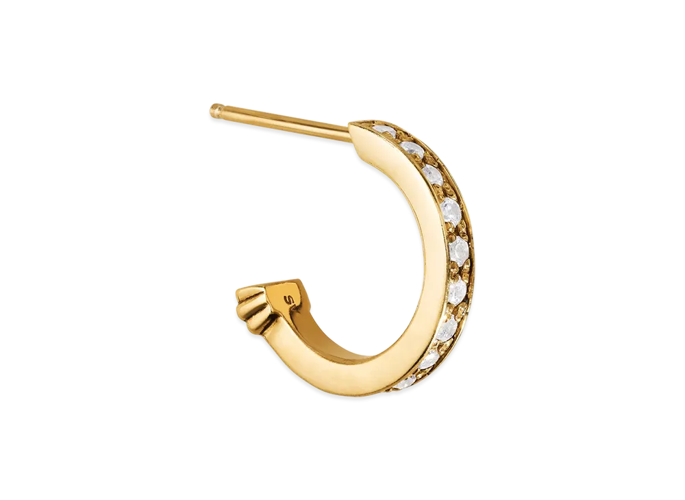 GOD ONLY KNOWS Hoop Earring 