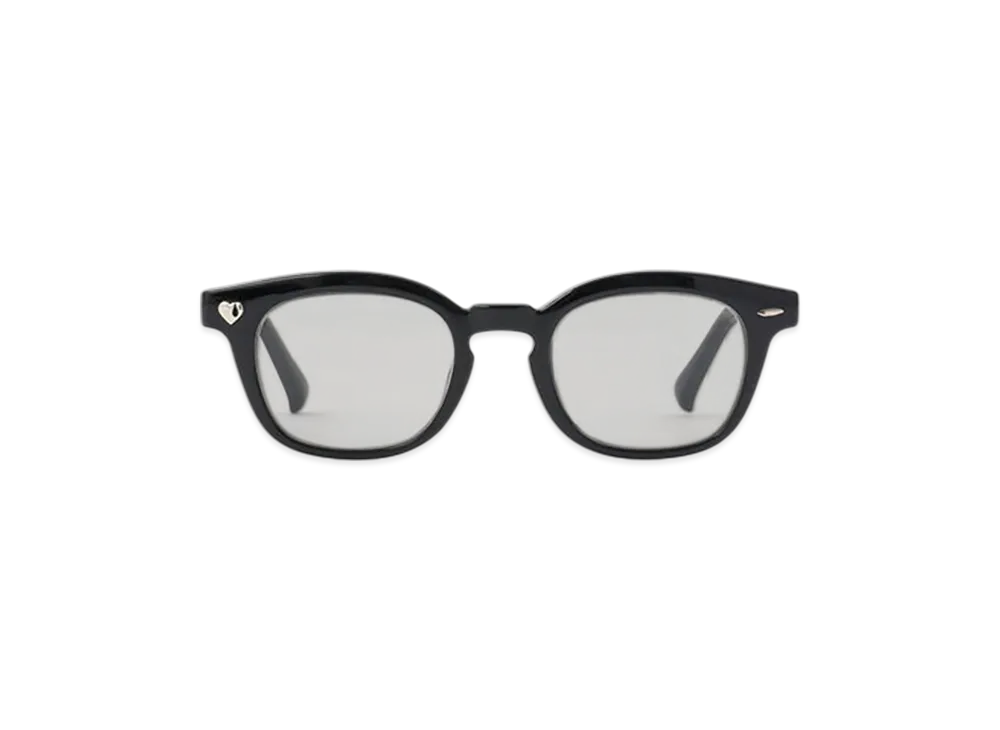GOD ONLY KNOWS Heart Logo Sunglasses "Black"