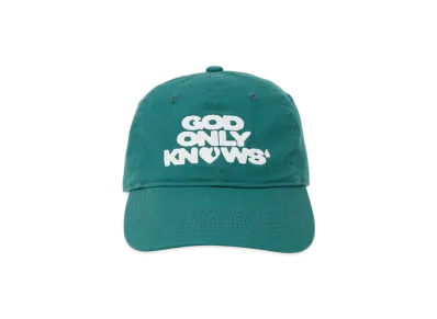 GOD ONLY KNOWS Logo Cap "Green"