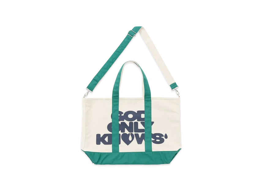 GOD ONLY KNOWS Oversized Shoulder Tote Bag GOD ONLY KNOWS Oversized Shoulder Tote Bag