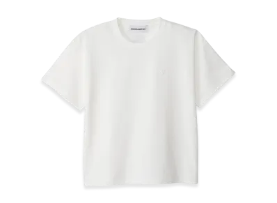 GOD ONLY KNOWS Back Logo Print T-Shirt "White"