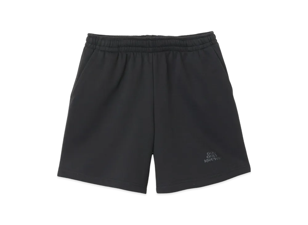 GOD ONLY KNOWS Sweat Shorts "Black"