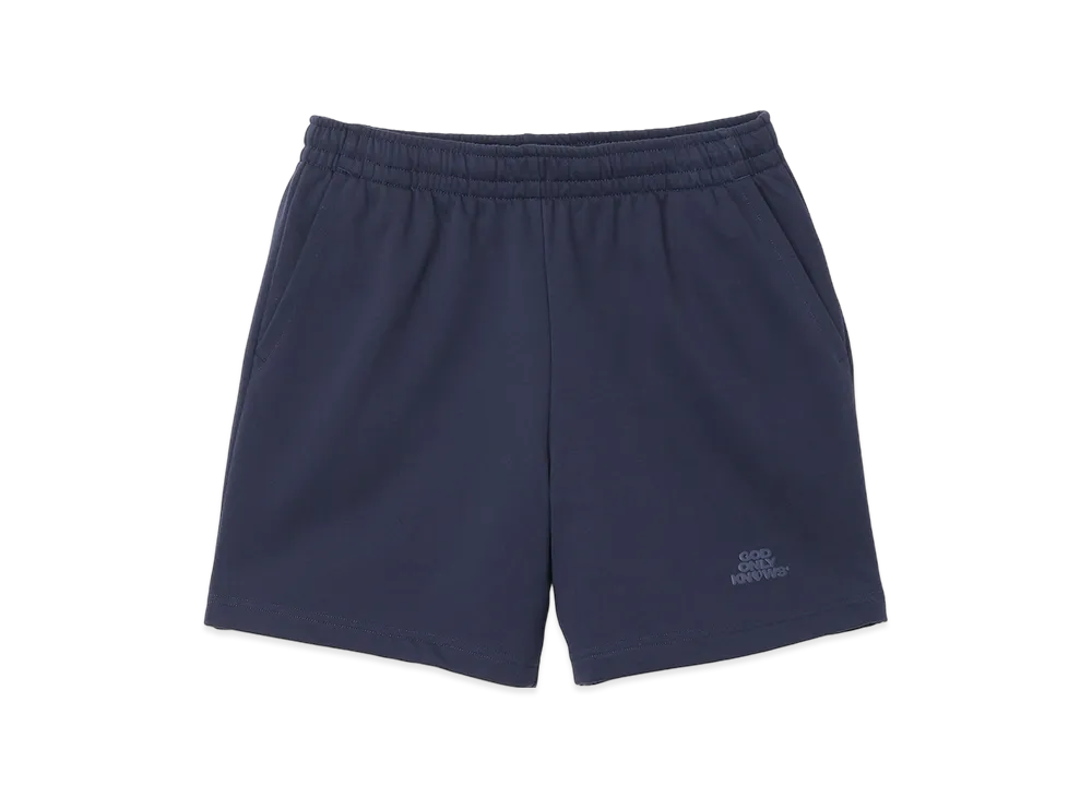 GOD ONLY KNOWS Sweat Shorts "Navy"