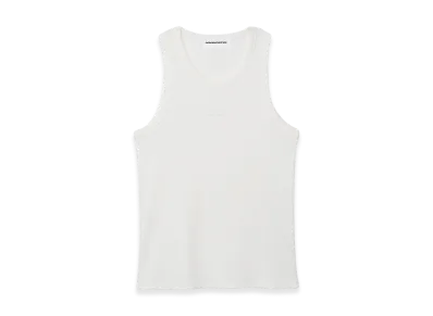 GOD ONLY KNOWS Men's Logo Tank Top "White"
