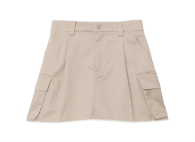 GOD ONLY KNOWS Cargo Mini Skirt "Beige"