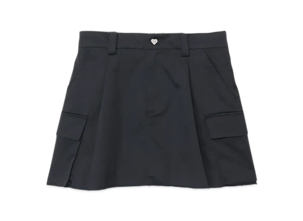 GOD ONLY KNOWS Cargo Mini Skirt "Black"