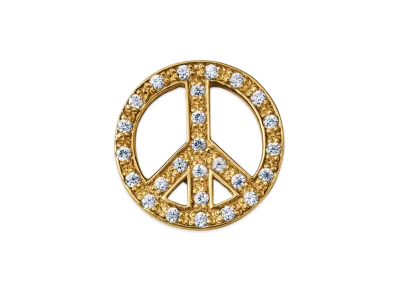 GOD ONLY KNOWS Peace Mark Parts "Gold"