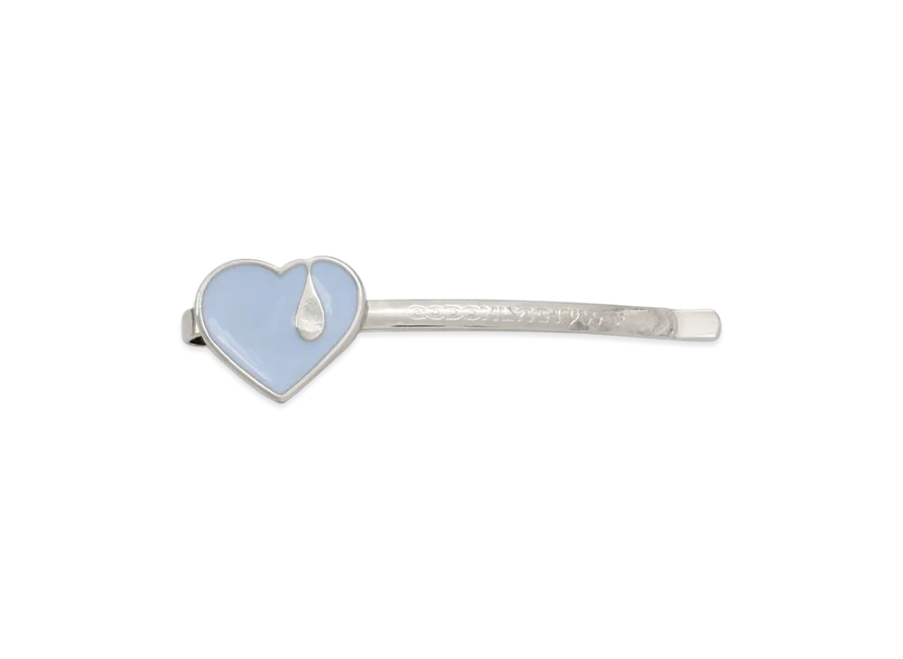 GOD ONLY KNOWS Heart Hair Clip "Sax"