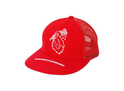 GOD ONLY KNOWS Grim Mesh Cap "White"