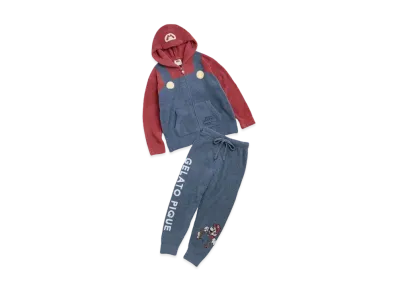 GELATO PIQUE x SUPER MARIO Ladies Mario Parka & Long Pants "Red"