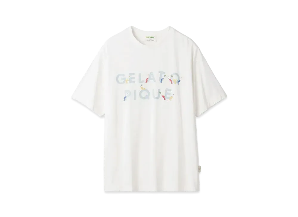 GELATO PIQUE x PIKMIN Unisex Printed T-Shirt "Off White"