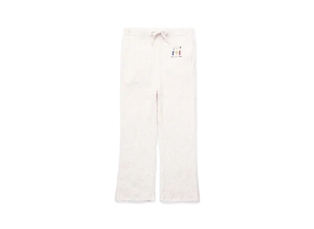 GELATO PIQUE x PIKMIN Smooth Rib Long Pants "Off White"