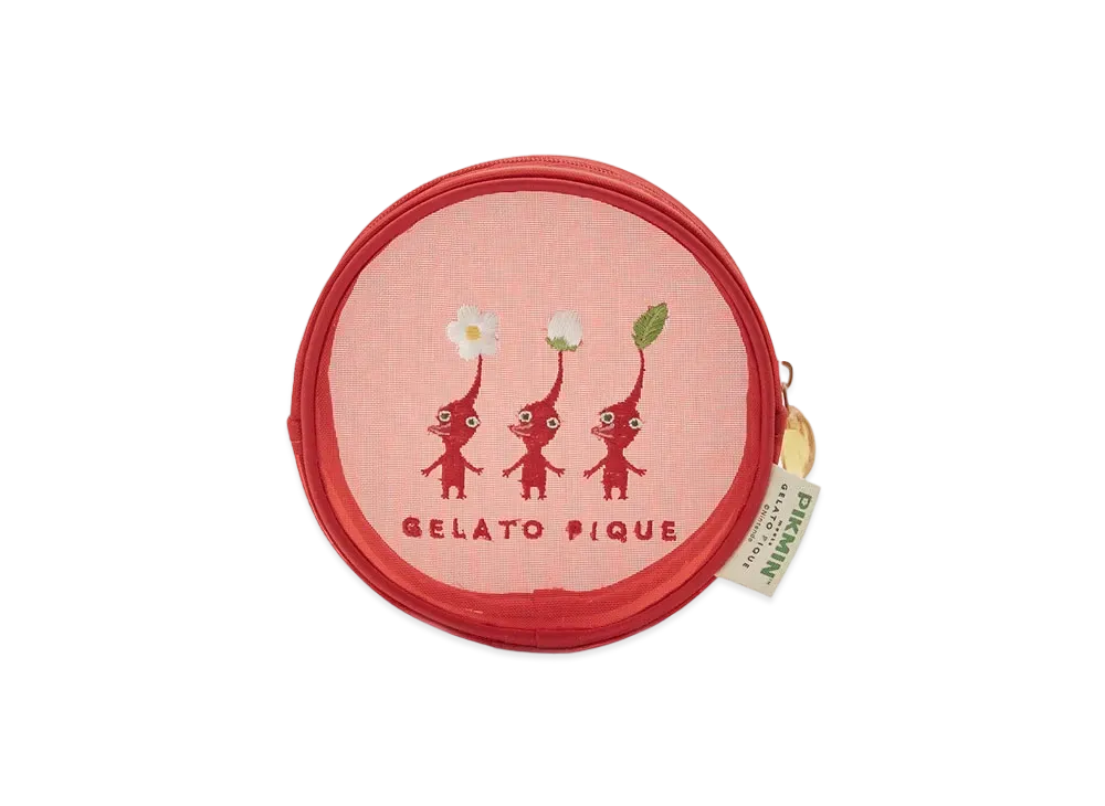 GELATO PIQUE x PIKMIN Round Pouch "Red"