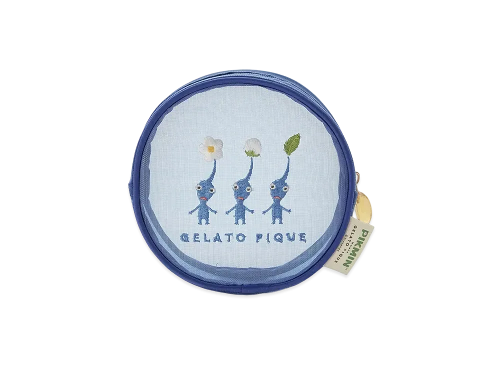 GELATO PIQUE x PIKMIN Round Pouch "Blue"