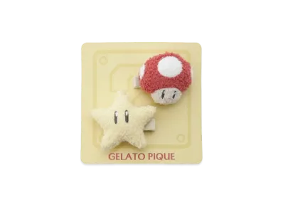 GELATO PIQUE x SUPER MARIO Baby Moco Assorted Bangs Clip #1 "Multi"