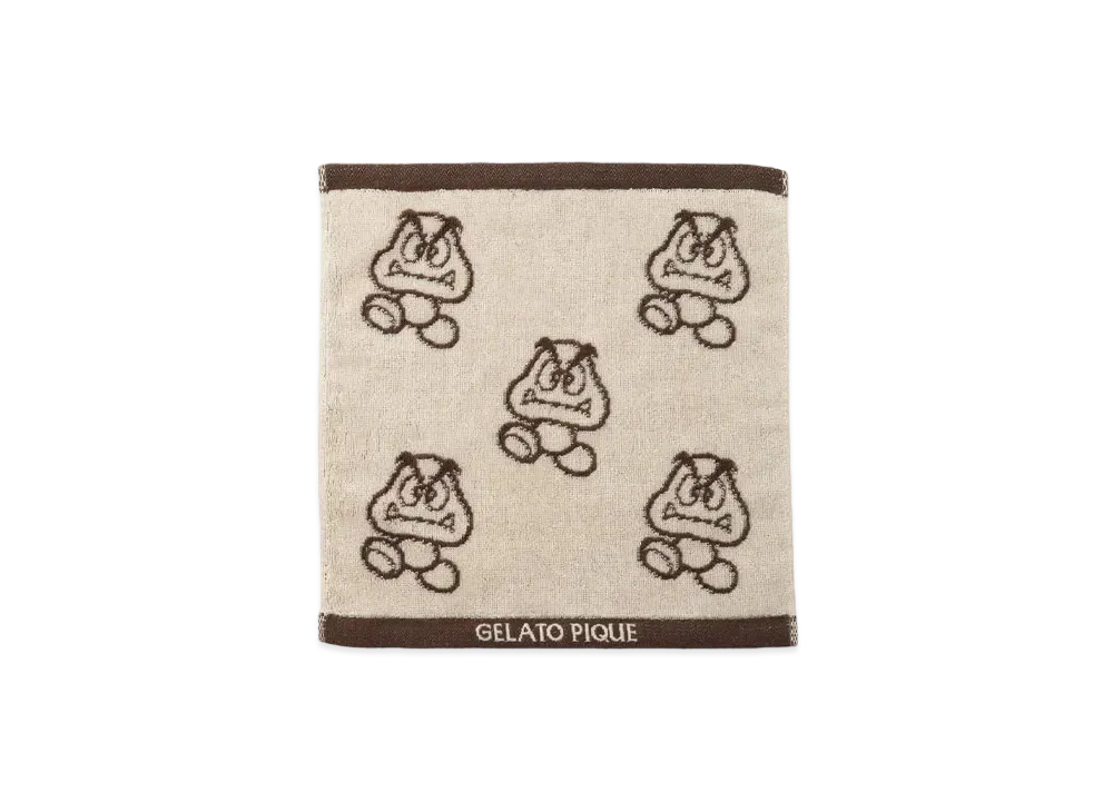 GELATO PIQUE x SUPER MARIO Hand Towel "Beige"