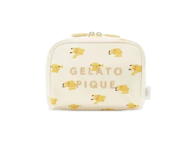GELATO PIQUE x Pokemon All-Over Pattern Pouch "Yellow"