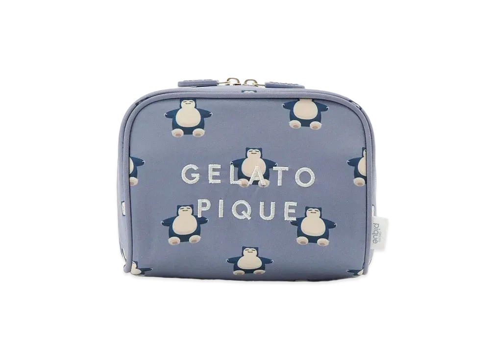 GELATO PIQUE x Pokemon All-Over Pattern Pouch "Navy"